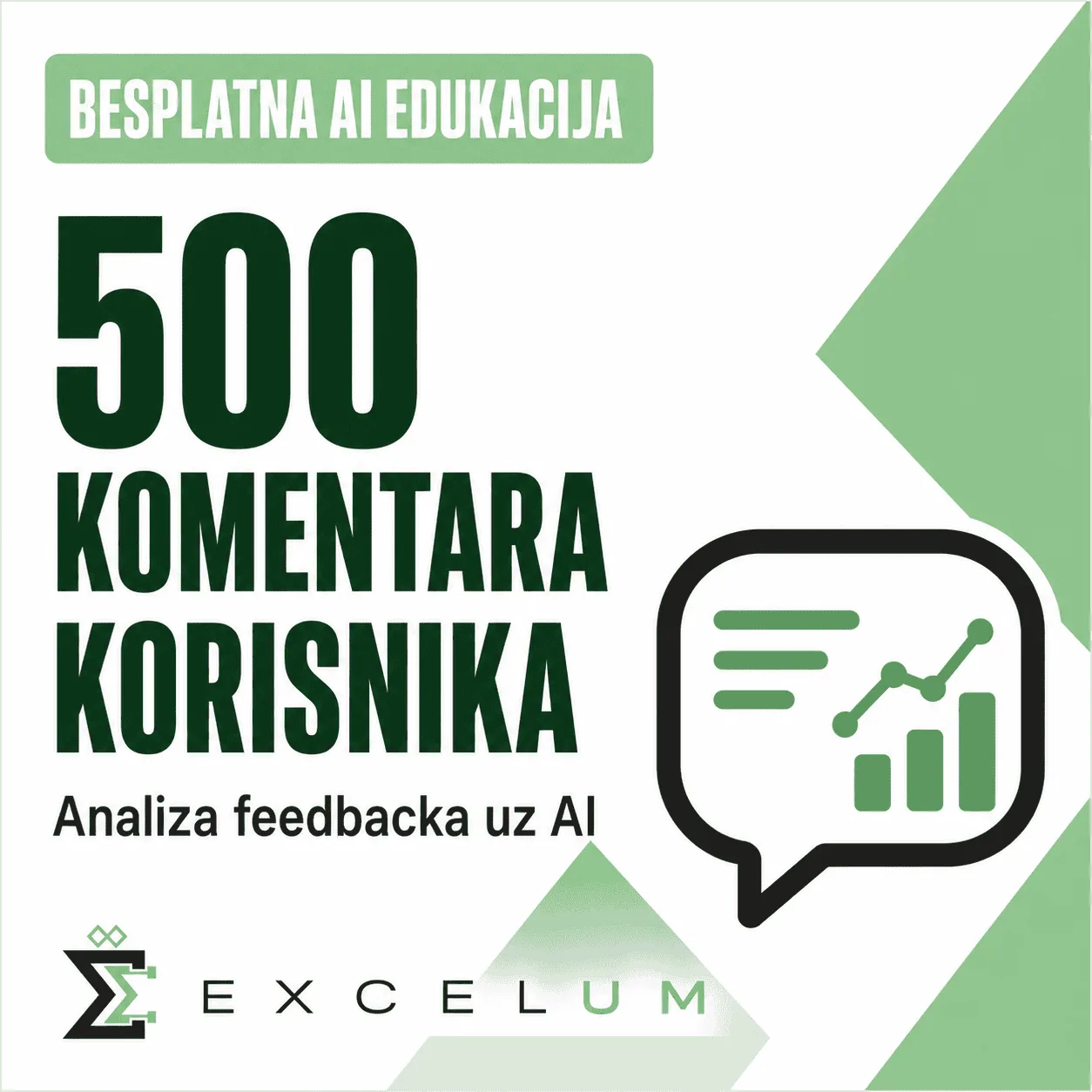 Što nam govori 500 komentara korisnika? Analiza nestrukturiranih podataka uz AI
